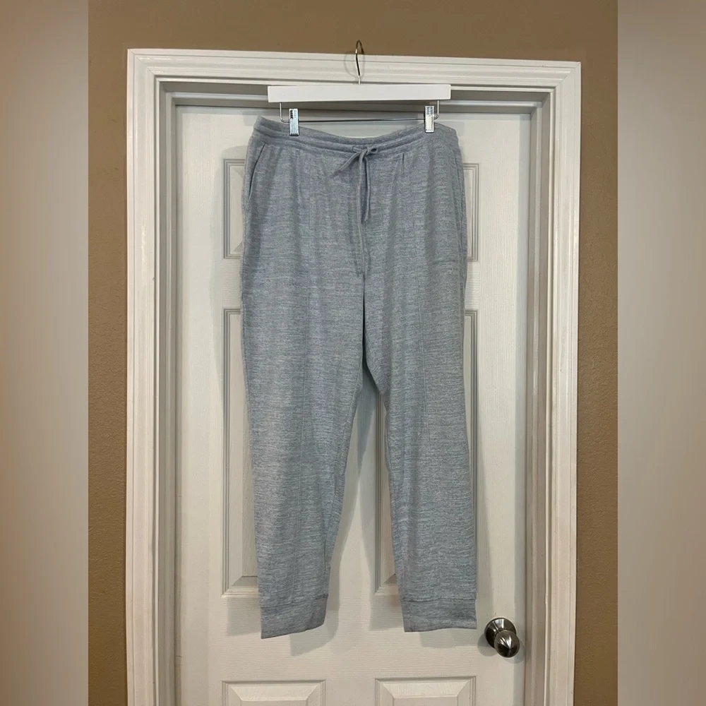 NWT Haven Well Within Sky Blue Matching Lounge Set Long Sleeve Quarter Zip Pants - Picture 9 of 12